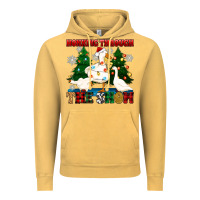 Vintage Mustard honking through the snow Vintage Hoodie - Zillion Design Studio