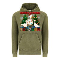 Vintage Olive honking through the snow Vintage Hoodie - Zillion Design Studio