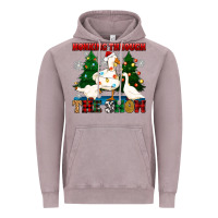 Vintage Zinc honking through the snow Vintage Hoodie - Zillion Design Studio