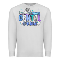 Dove Grey dental squad Premium Sweatshirt - MaliasSmallBusiness
