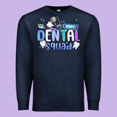 Dental Squad Premium Sweatshirt Designed By Maliassmallbusiness