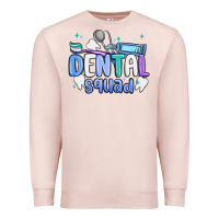 Pale Pink dental squad Premium Sweatshirt - MaliasSmallBusiness
