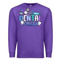 Purple dental squad Premium Sweatshirt - MaliasSmallBusiness