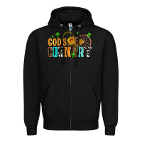 Black gods country Zipper Hoodie - AdoDesignShop