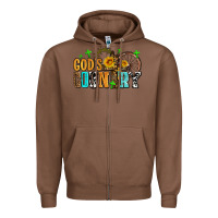 Chestnut gods country Zipper Hoodie - AdoDesignShop