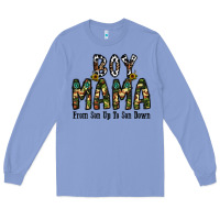 Colony Blue Boy Mama From Son Up To Son Down Long Sleeve Tee - CowhideDigitalArt