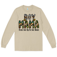 Mushroom Boy Mama From Son Up To Son Down Long Sleeve Tee - CowhideDigitalArt