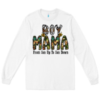 White Boy Mama From Son Up To Son Down Long Sleeve Tee - CowhideDigitalArt