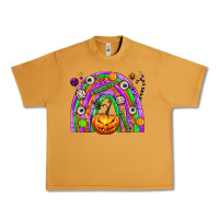 Peanut Butter Halloween Rainbow Urban Heavy Tee - texasbilliewilder
