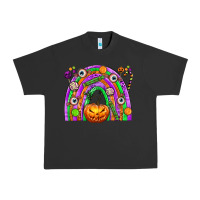 Pigment Black Halloween Rainbow Urban Heavy Tee - texasbilliewilder