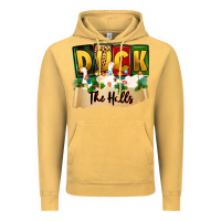 Vintage Mustard christmas duck the halls Vintage Hoodie - Zillion Design Studio
