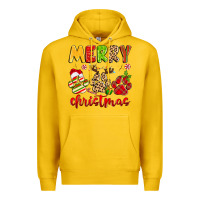Lemon merry christmas paws Premium Hoodie - MaliasSmallBusiness