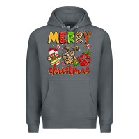 Rock merry christmas paws Premium Hoodie - MaliasSmallBusiness