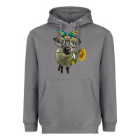 Storm cute hempshire sheep with eyeglasses Heavyweight Hoodie - LillyAllenDesigns