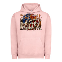 Pigment Salmon football mom Urban Hoodie - Jasminsmagicworld