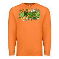Carrot st.patrick's day nurse Premium Sweatshirt - MaliasSmallBusiness