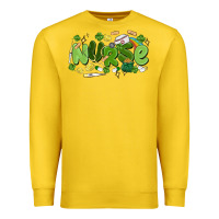 Lemon st.patrick's day nurse Premium Sweatshirt - MaliasSmallBusiness