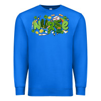 True Royal st.patrick's day nurse Premium Sweatshirt - MaliasSmallBusiness