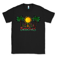 Black aloha beaches Classic Tee - CowhideDigitalArt