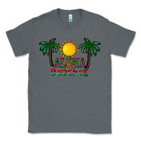 Charcoal Heather aloha beaches Classic Tee - CowhideDigitalArt