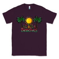 Plum aloha beaches Classic Tee - CowhideDigitalArt
