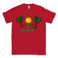 Red aloha beaches Classic Tee - CowhideDigitalArt