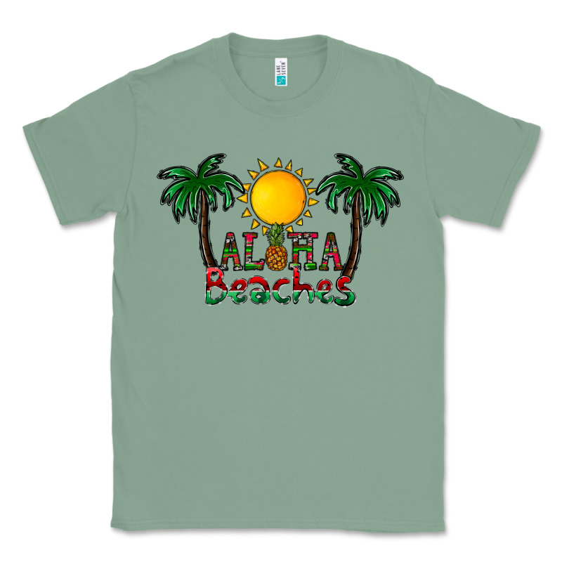 Aloha Beaches Classic Tee by CowhideDigitalArt | Teevron