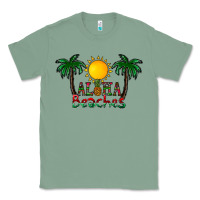 Sage aloha beaches Classic Tee - CowhideDigitalArt