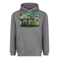 Storm cute hempshire sheep family Heavyweight Hoodie - LillyAllenDesigns