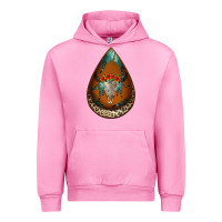 Fuchsia Pink leopard bullskull teardrop earrings Urban Hoodie - Jasminsmagicworld