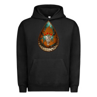 Pigment Black leopard bullskull teardrop earrings Urban Hoodie - Jasminsmagicworld