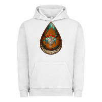 Leopard Bullskull Teardrop Earrings Urban Hoodie | Teevron