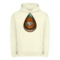 Pigment Pistachio leopard bullskull teardrop earrings Urban Hoodie - Jasminsmagicworld