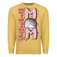 Antique Gold volleyball mom Premium Sweatshirt - MaliasSmallBusiness