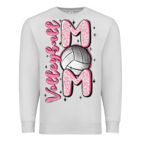 Dove Grey volleyball mom Premium Sweatshirt - MaliasSmallBusiness