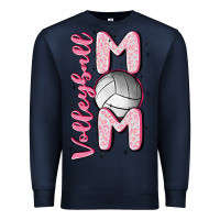 Navy volleyball mom Premium Sweatshirt - MaliasSmallBusiness
