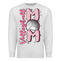 Oatmeal Heather volleyball mom Premium Sweatshirt - MaliasSmallBusiness