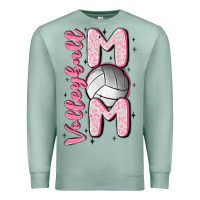 Seafoam volleyball mom Premium Sweatshirt - MaliasSmallBusiness