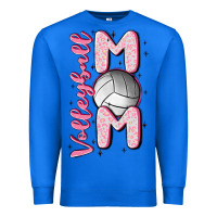 True Royal volleyball mom Premium Sweatshirt - MaliasSmallBusiness