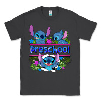 Smoke preview flower stitch blue preschool Classic Tee - AdoDesignShop
