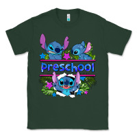 Sports Green preview flower stitch blue preschool Classic Tee - AdoDesignShop