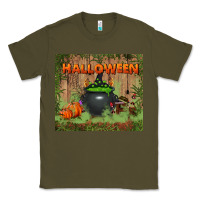 Army Green halloween tumbler Classic Tee - BundleAndBundleShop