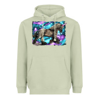 Matcha black unicorn Heavyweight Hoodie - LillyAllenDesigns