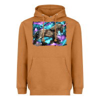Meerkat black unicorn Heavyweight Hoodie - LillyAllenDesigns