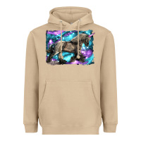 Mushroom black unicorn Heavyweight Hoodie - LillyAllenDesigns