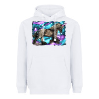White black unicorn Heavyweight Hoodie - LillyAllenDesigns