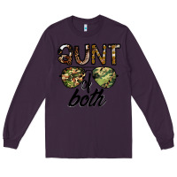 Plum aunt of both Long Sleeve Tee - CowhideDigitalArt
