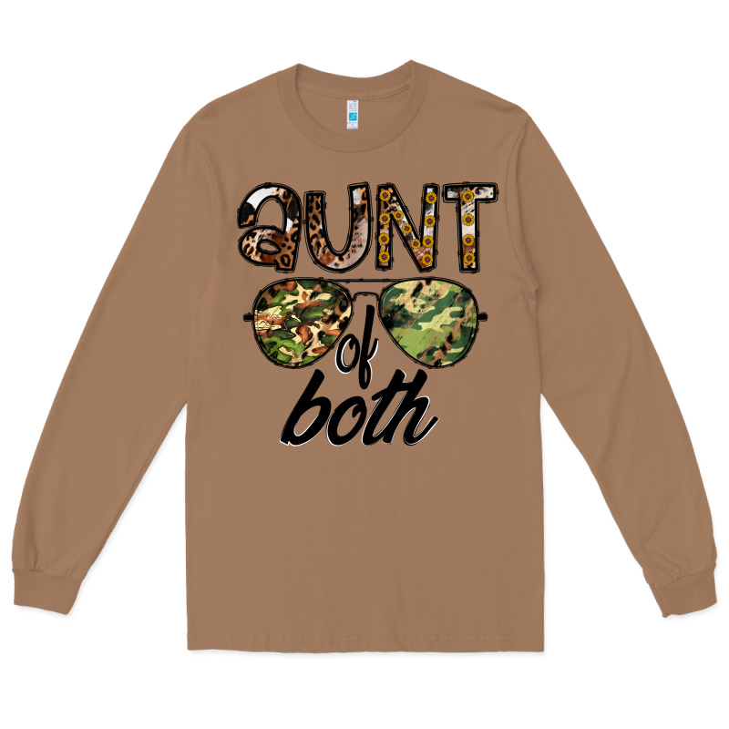 Aunt Of Both Long Sleeve Tee by CowhideDigitalArt | Teevron