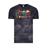 Cloud Black mama baseball Vintage Tee - Zillion Design Studio