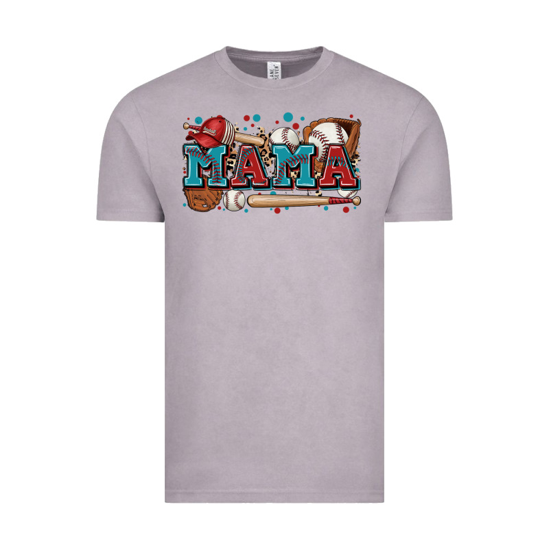 Mama Baseball Vintage Tee by Zillion Design Studio | Teevron